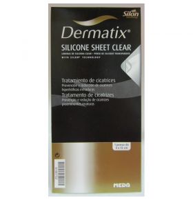 Dermatix Láminas de Silicona Clear 4x13 cm