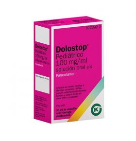 Dolostop Pediátrico 100mg/ml Solución Oral Paracetamol