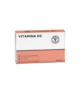 Vitamina D3 60 Comprimidos Farmacéuticos Formuladores 