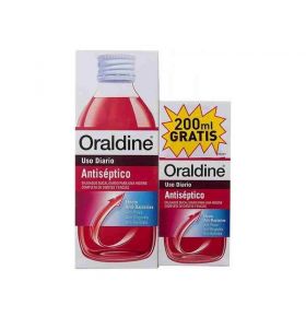Oraldine Antiséptico 400 ml + 200 ml GRATIS 