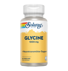 Glycine 100mg 60 Cápsulas Solaray