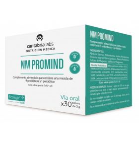 NM Promind Probiótico 30 Sobres Cantabria Labs 