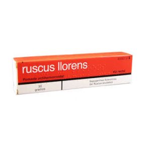 Ruscus Llorens Pomada Rectal 1 Tubo de 30g 