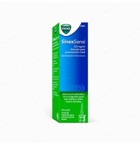 Sinexsensi 0,5 mg/ml Solución Para Pulverización Nasal, 1 envase pulverizador de 15 ml
