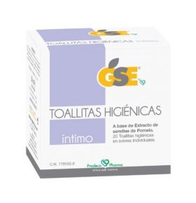 Íntimo Toallitas Higienicas 50ml 20toallitas GSE