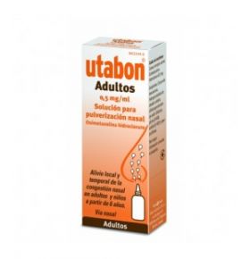 Utabol Adultos 0,5 mg/ml Solución Para La Pulveracion Nasal, 1 Frasco de 15 ml	